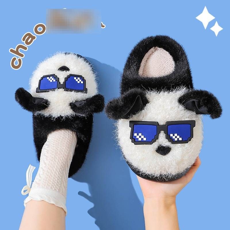 Pantofole invernali da donna con fodera in pile - Pantofole da casa ultra morbide con suola antiscivolo, comode e calde_voghion.com