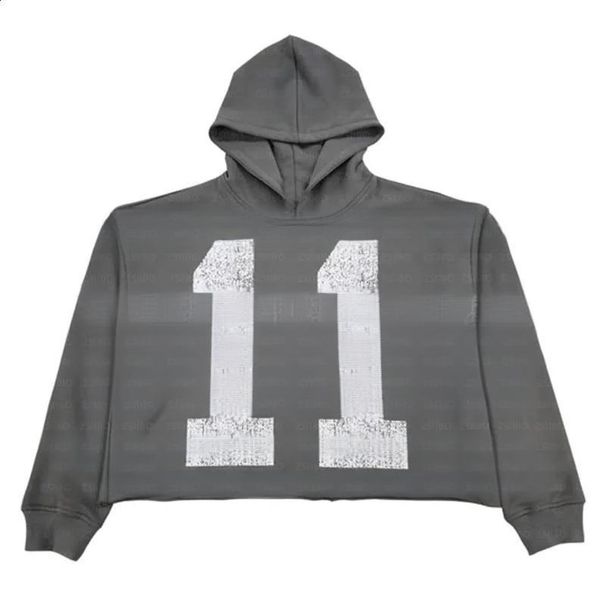 "Unisex Digital Print Hooded Sweatshirt - Oversized Streetwear Pullover For Urban Fashion"_voghion.com