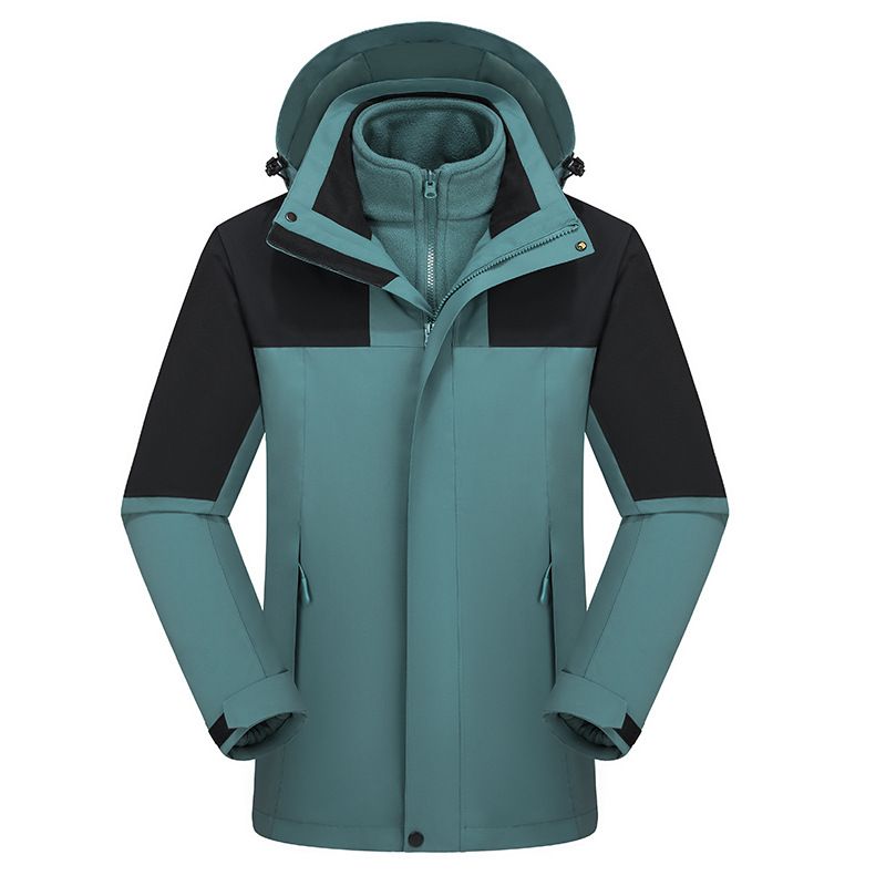 NOKO - Nuevas chaquetas para exteriores, tres en uno: impermeables, cortavientos, cálidas y transpirables, para hombre y mujer, para camping y senderismo._voghion.com