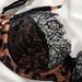 Damen Dessous Sexy Leopardenmuster Ultradünnes Spitzen-BH-Set Bequeme Versuchungsunterwäsche_voghion.com
