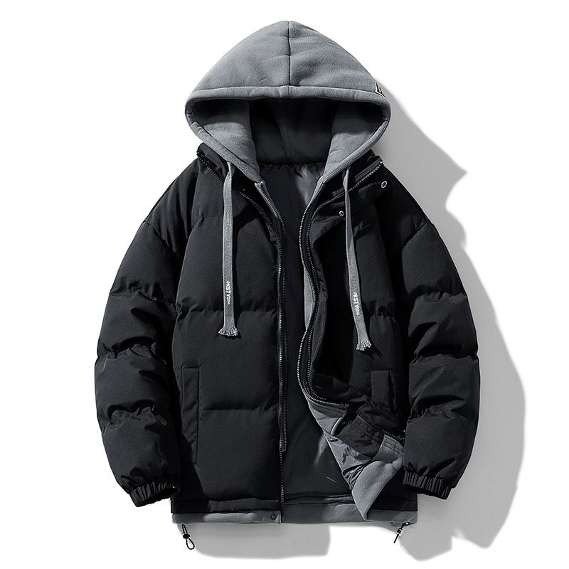 Giacca in cotone Kolumb Fold Two, cappotto invernale per ragazzi, edizione coreana, cappotto in cotone spesso alla moda 2025, nuovo cappotto invernale da uomo multicolore_voghion.com