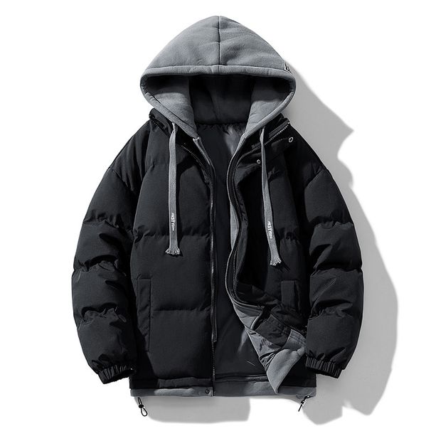 Giacca in cotone Kolumb Fold Two, cappotto invernale per ragazzi, edizione coreana, cappotto in cotone spesso alla moda 2025, nuovo cappotto invernale da uomo multicolore_voghion.com