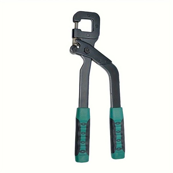 Professional Ceiling Stud Punch Pliers - Heavy Duty S2 Alloy Steel Drilling Tool For Drywall & Drop Ceiling Installation, One-Hand Operation_voghion.com