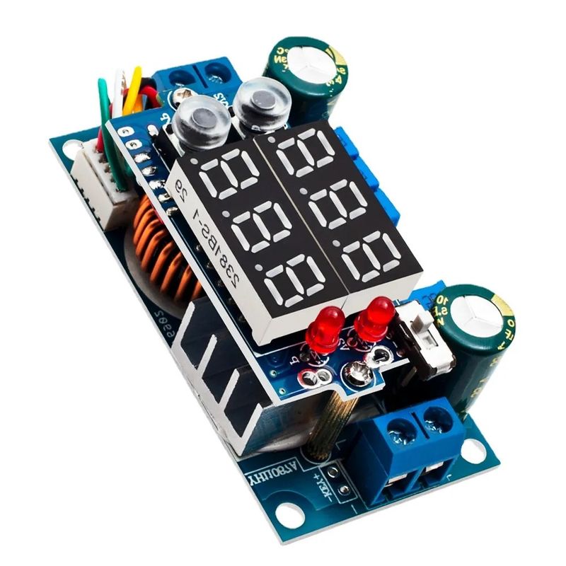 Solar Panel MPPT Controller 5A DC-DC Digital Display, Step-down Module, Constant Voltage And Constant Current Charging_voghion.com