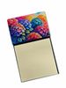 NEW Hydrangeas in Color Sticky Note Holder Refillable Dispenser Self-Sticky Note Pads, Memo Pads Blank Desk Accessories_voghion.com