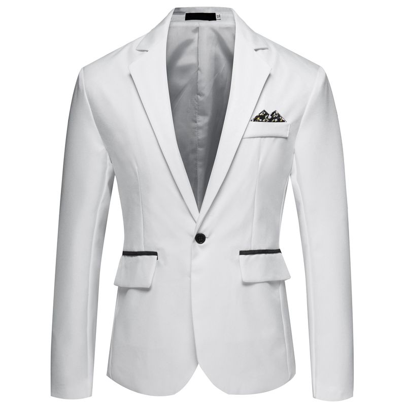 5XL Men's Suit Coat Casual One Button Business Suit Coats Wedding Men Blazers Long Sleeve Slim Fit Suits Office Blazers Jackets_voghion.com
