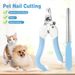 Set di strumenti per tagliare le unghie dei cani e dei gatti con lima elettrica USB per animali domestici_voghion.com
