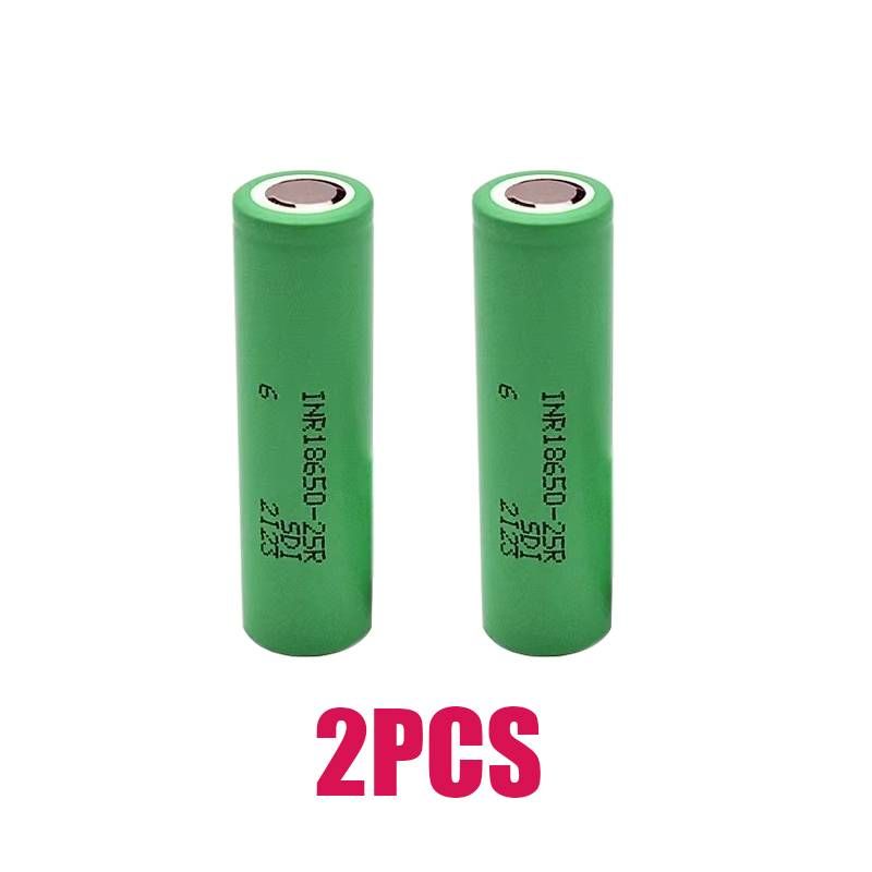 18650 Baterie litiu-ion, 25R, 3.6V, 2500Mah, 20A Ontlading, gebruikt Voor Power Tools, Communication, Medische Behandeling_voghion.com