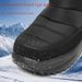 Ski Boots Winter New Warm Northeast Snow Boots Large Size Men's Shoes Plus Velvet Thickened Cold Proof Outdoor Cotton Shoes Men_voghion.com
