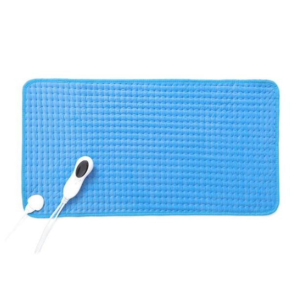 Adjustable Heating Pad For Back & Muscle Pain Relief – 6-Temperature Electric Blanket With 4 Timer Modes (110V, 30×60cm, US/EU/UK/AU Plug Options)_voghion.com