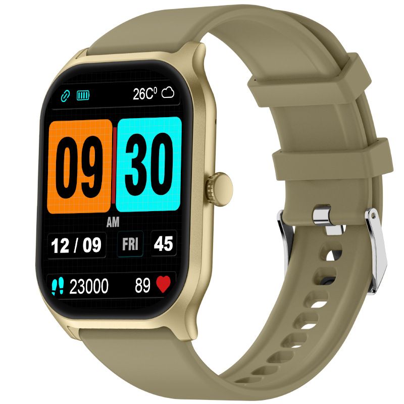 Ceas sport subțire, impermeabil, cu ecran mare 2.0 HD, Bluetooth, pentru apeluri, pentru afaceri_voghion.com