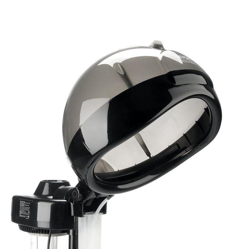 VEVOR Professional Hair Steamer 11.81-inch Hooded Ionic Hair Steamer With 2 Mode_voghion.com