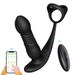 Male And Female Anal Plug Telescopic Back Chamber Masturbation Device Massage Vibration_voghion.com