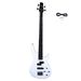 Exquisite Stylish IB Bass with Power Line and Wrench Tool White_voghion.com