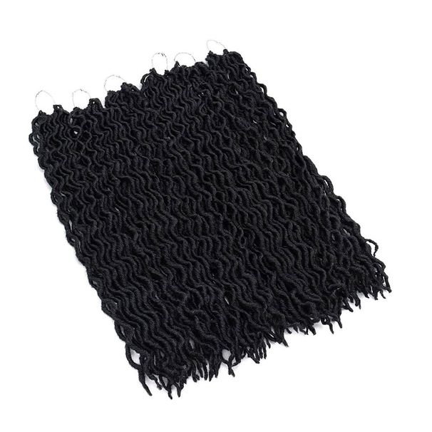 Lockige synthetische Gypsy-Perücke, afrikanische Dreadlocks, gehäkelte Haarverlängerungen, Gypsy Locs Perücken_voghion.com