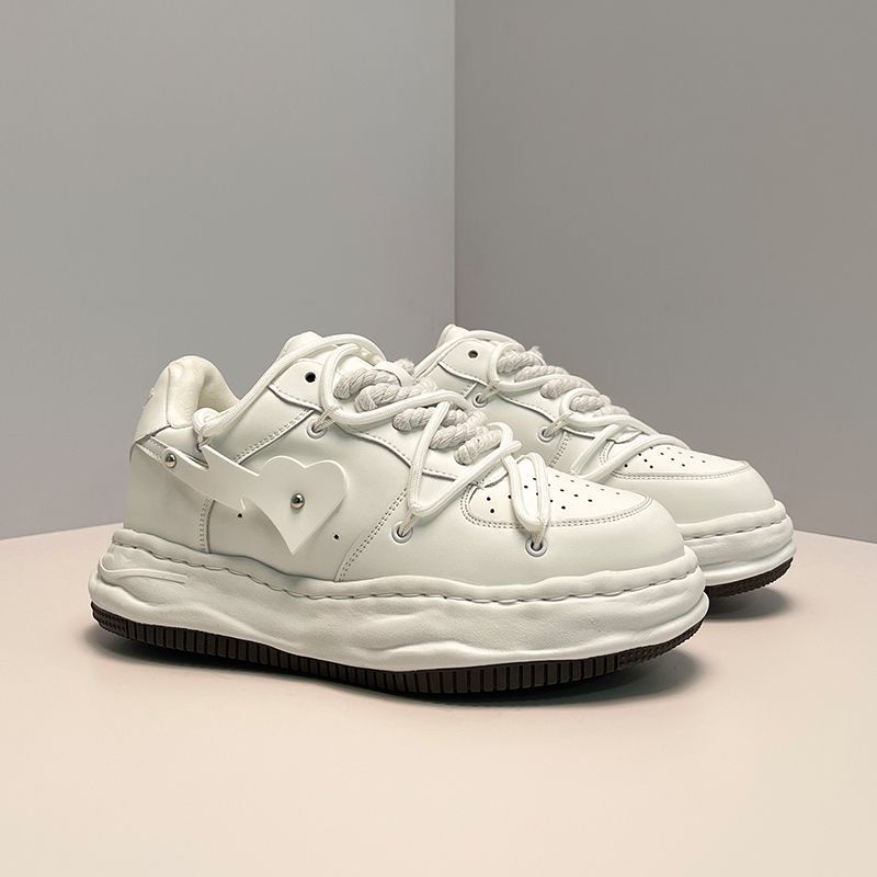 Scarpe casual con aumento interno invisibile e dissoluzione nuove scarpe da tavola bianche per ragazze_voghion.com