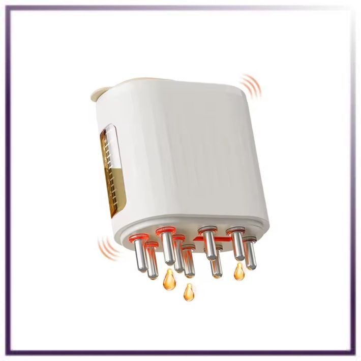 Electric Oil Applicator And Vibration Scalp Massager 2 In 1._voghion.com