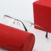 metal Frame Rectangle Eyeglass Gentlemens Business Men Half-frame Diaosi Sunglasses Can Be Matched With Myopia Optical_voghion.com