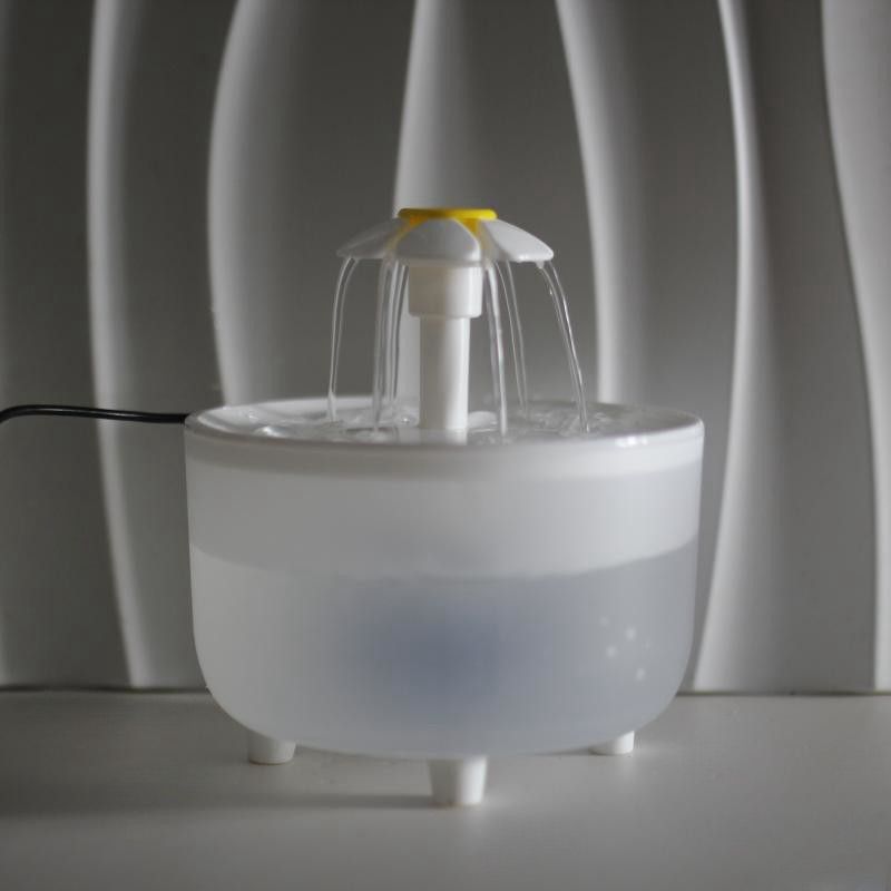 Cat Automatic Circulation Constant Temperature Heating Winter Water Flowing Kitten Yogurt Dispenser Pet Feeding Bowl_voghion.com