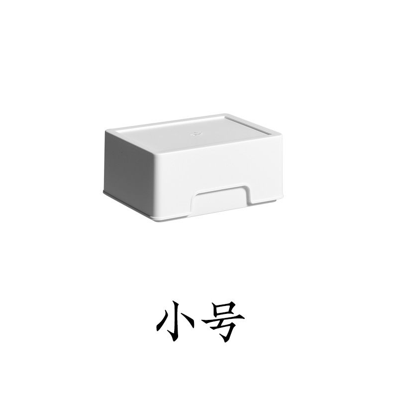 Drawer Organizer Mask Labels For Cosmetics And Miscellaneous Items, Mini Dustproof Storage Box With Lid_voghion.com