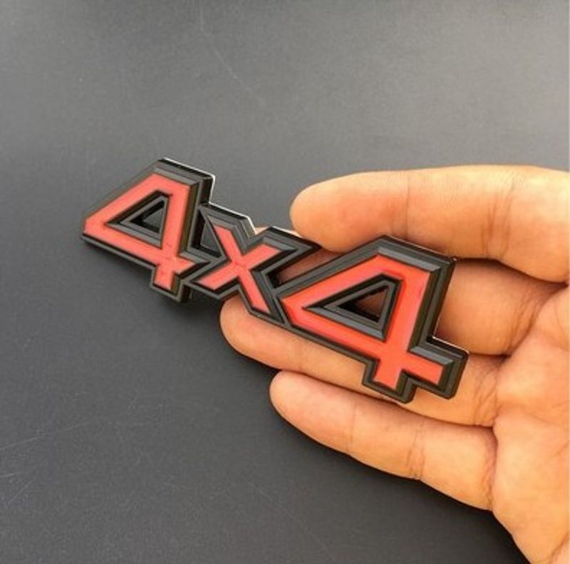 Adecuado para la etiqueta de metal del automóvil todoterreno Dodge Coolway 4X4, logotipo de tracción en las cuatro ruedas decorativo 3D, calcomanía de carrocería modificada_voghion.com