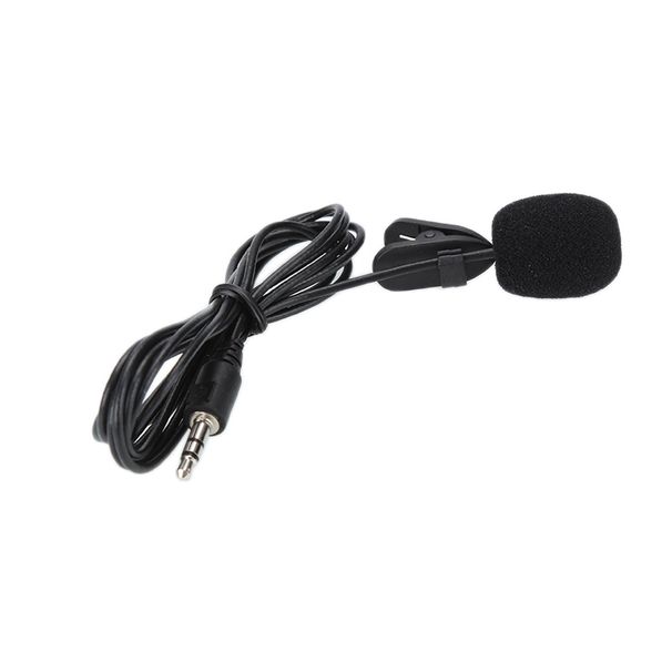 1,5 m Halterung Clip Gesangs Audio Revers Mikrofon Für Handy Sprechen In Vorlesung AUBESS 3,5 Mm Krawatte Kragen_voghion.com
