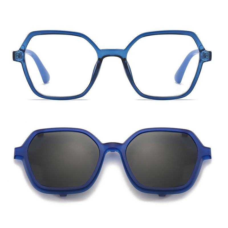 Children's sunglasses clip, hanging mirror set, polarizing lens, sun blocking dual-purpose anti blue light glasses, flat_voghion.com