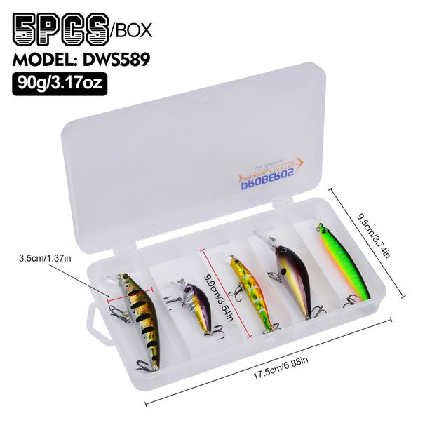 Minnow Pencil Rock Plastic Set Simulatie Lokaas Aas Beginner Combo Visgerei_voghion.com