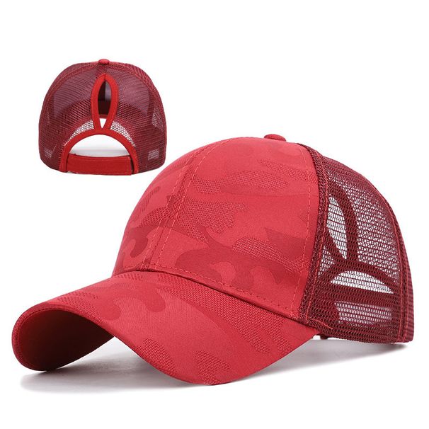 Cappellino da baseball con coda di cavallo, regolabile, da donna, con chignon spettinato, nero, rosa, per ragazze, casual, in cotone, con snapback, estivo, in rete_voghion.com