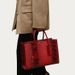 New Women's Trend Crocodile Pattern Handheld One Shoulder Crossbody Tote Bag_voghion.com