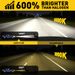 AUXITO 2Pcs Headlight Bulb LED Car Headlamp Light Mini Wireless 60W 6500K White Auto Fog Lamps H7 Led Automobile_voghion.com