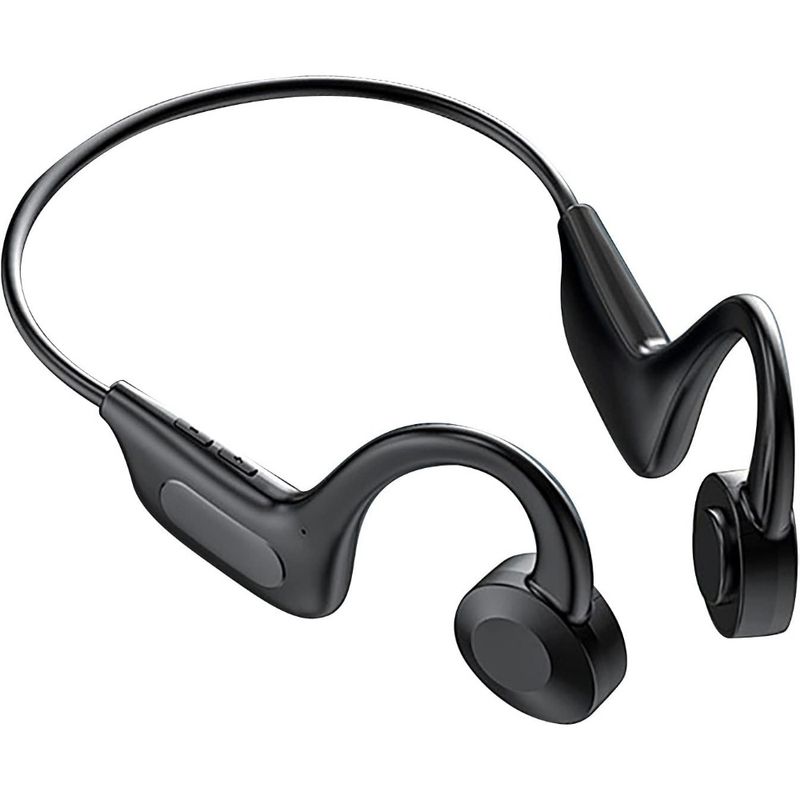 1PC Q33 Knochenleitungskopfhörer, wasserdichte drahtlose Ohrhörer mit offenem Ohr, Bluetooth-Langzeit-Sportkopfhörer, mit Mikrofon, schweißfest, fortschrittlich_voghion.com