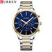Men's Classic Business Watch With Round Dial, Date Display & Water Resistant, Quartz Movement, Alloy Strap Waterproof Business Watch Quartz Watch_voghion.com