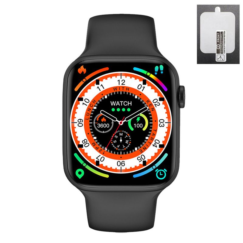 NEW Original W28 Pro + Smart Watch Series 8 Men Women Bluetooth Call Wireless Charging Custom Dial Smartwatch Support NFC Siri_voghion.com