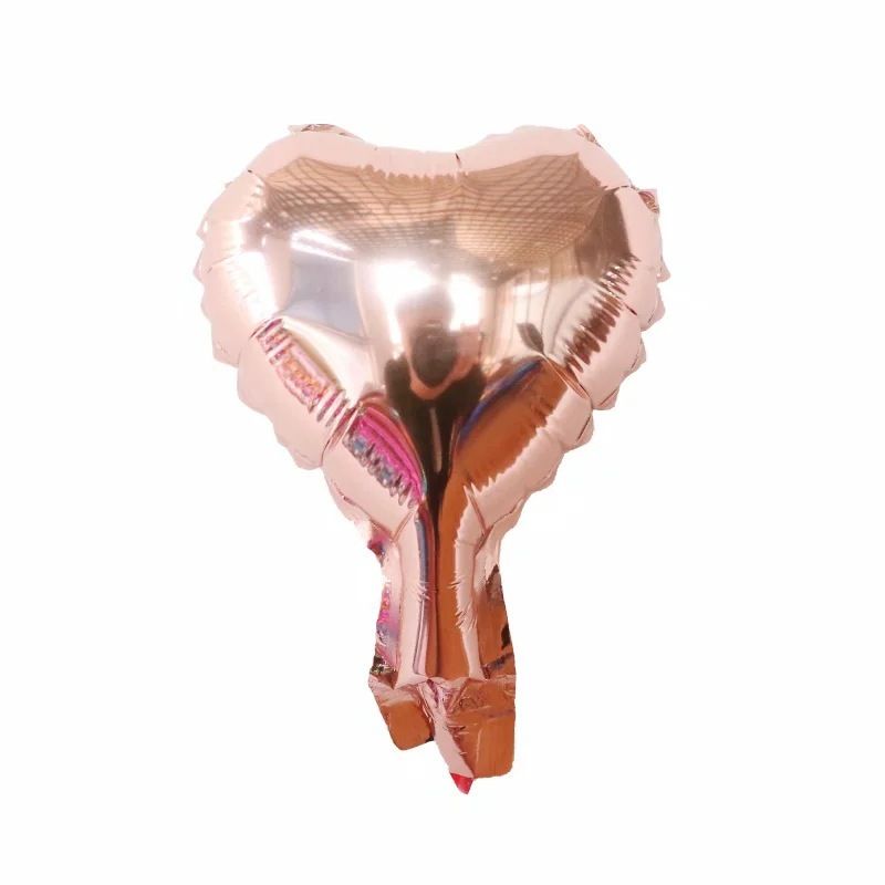 5 hüvelykes szív alakú alumínium fólia lufi 5 hüvelykes szerelmes lufi esküvői terem születésnapi parti dekorációs lufi nagykereskedelem_voghion.com