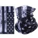 LazyZoom, sciarpa elastica in seta ghiacciata con teschio e bandiera americana, protezione solare, antipolvere, versatile, scaldacollo e maschera per ciclismo_voghion.com