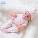 Soft Gel Baby 12 Inch White Baby Fashion Dress Up Doll Doll Doll For Girl Play House Toy Reborn Doll_voghion.com