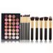 Set di trucco POPFEEL Fashion Makeup 28 colori ombretto opaco perlato color terra 10 pezzi set di trucco combinazione classica_voghion.com