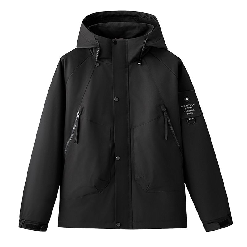 Men's Clothing spring and autumn style hooded workwear jacket for men this spring new trendy brand youth jacket spring wear_voghion.com