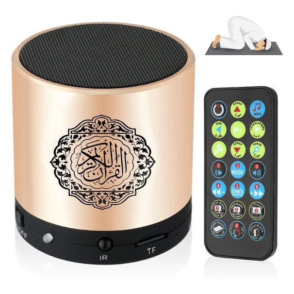 Koran-Muslim-Lautsprecher, intelligente Koran-Übersetzung, kleine tragbare Fernbedienung, Bluetooth, MP3, FM-IF-Player, Ramadan-Hj-Geschenke_voghion.com