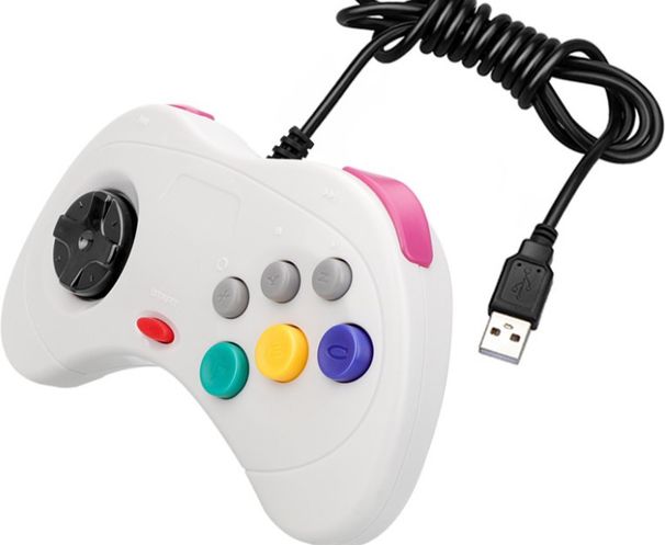 Komputer Sega Saturn USB Game Kontroler PC_voghion.com