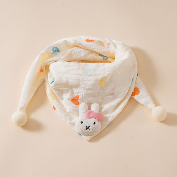 Sciarpa triangolare per bambini, sciarpa autunnale sottile e carina per bambine, antivento e calda, protezione per il collo delle bambine_voghion.com