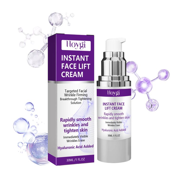 Crema lifting istantanea Hoygi, riduce le linee sottili del viso con una delicata crema idratante per pelli rugose._voghion.com