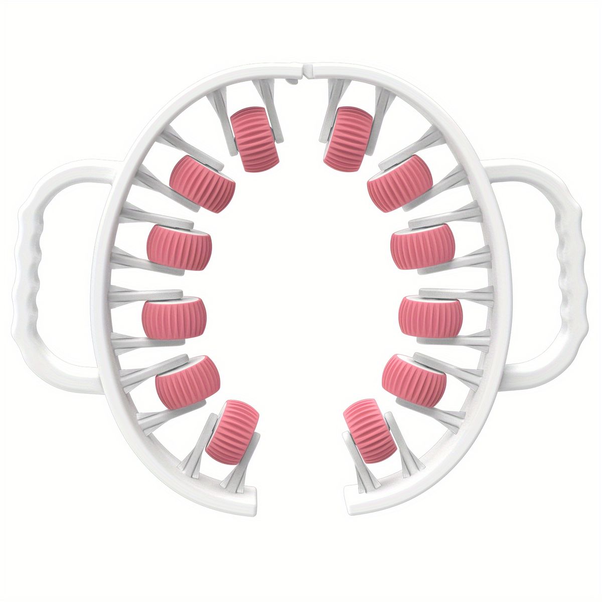 360° valj za mišice, masažer za noge z 12 obroči za meča, roke, teniški in golferski komolec - plastični fascialni masažni roll-on, sprožilni poi_voghion.com