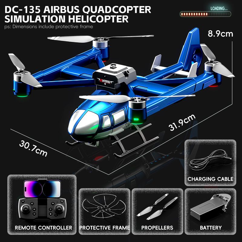 Smart Toys Export New Product Simulation Model Brushless Helicopter Intelligent Image Transmission Aerial Photography Aircraft Toy Drone_voghion.com