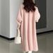 Soft & Cozy Knit Cardigan Sweater For Women – Oversized Long Open Front Coat With Luxe Faux Mink Texture, Loose Fit & Elegant V-Neck_voghion.com
