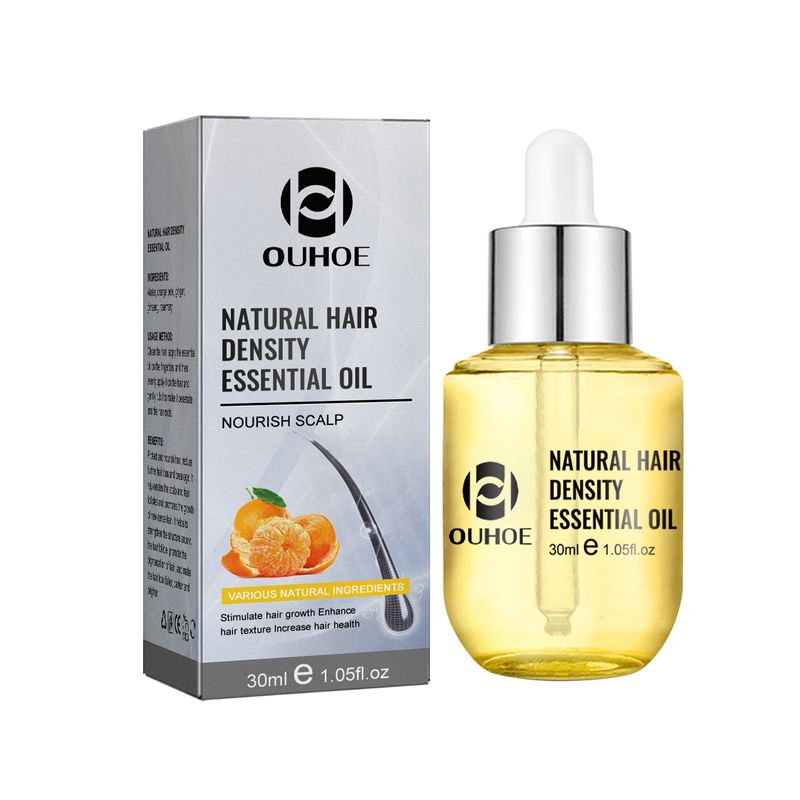 L'olio essenziale OUHOE idrata le radici dense, ripara i capelli danneggiati, rinforza e rassoda i capelli_voghion.com