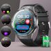 ET456 ECG Smartwatch With Heart Rate, Sleep Monitoring, Blood Oxygen & NFC – Waterproof Fitness Tracker For IOS, Compatible With IPhone_voghion.com