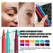 Anglicolor 12 Color Color Eyeliner Pen Durable Waterproof and Sweat Proof Not Easy to Faint Quick Drying Pen Beginner_voghion.com