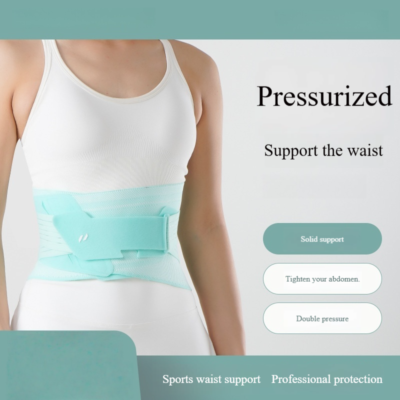 Sports Waist Belt For Men & Women – Breathable Compression Support For Running, Squats, Basketball & Gym Training – Adjustable Back Support Belt_voghion.com